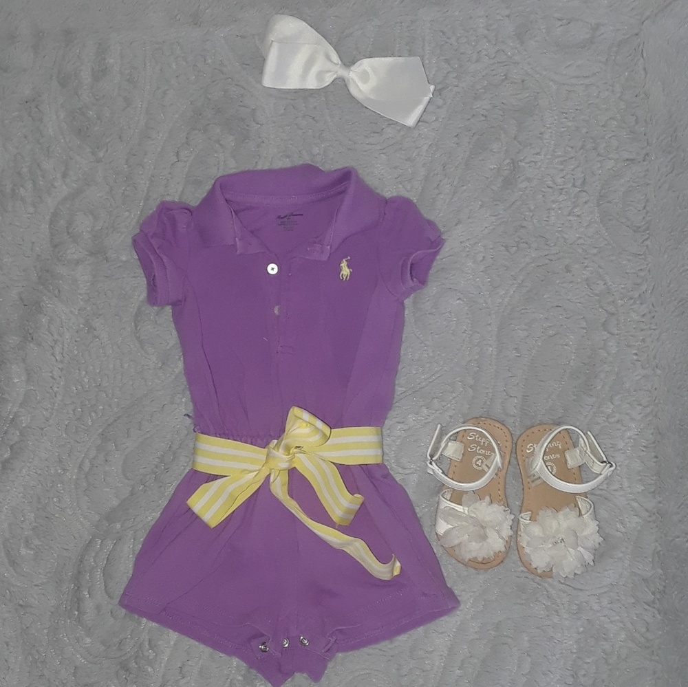 Ralph Lauren | Purple romper